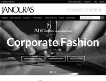 Tablet Screenshot of janouras.com